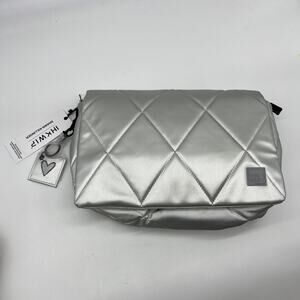 Shawn Killinger x IHKWIP Knotted Shoulder Bag w Crossbody Strap Metallic Silver